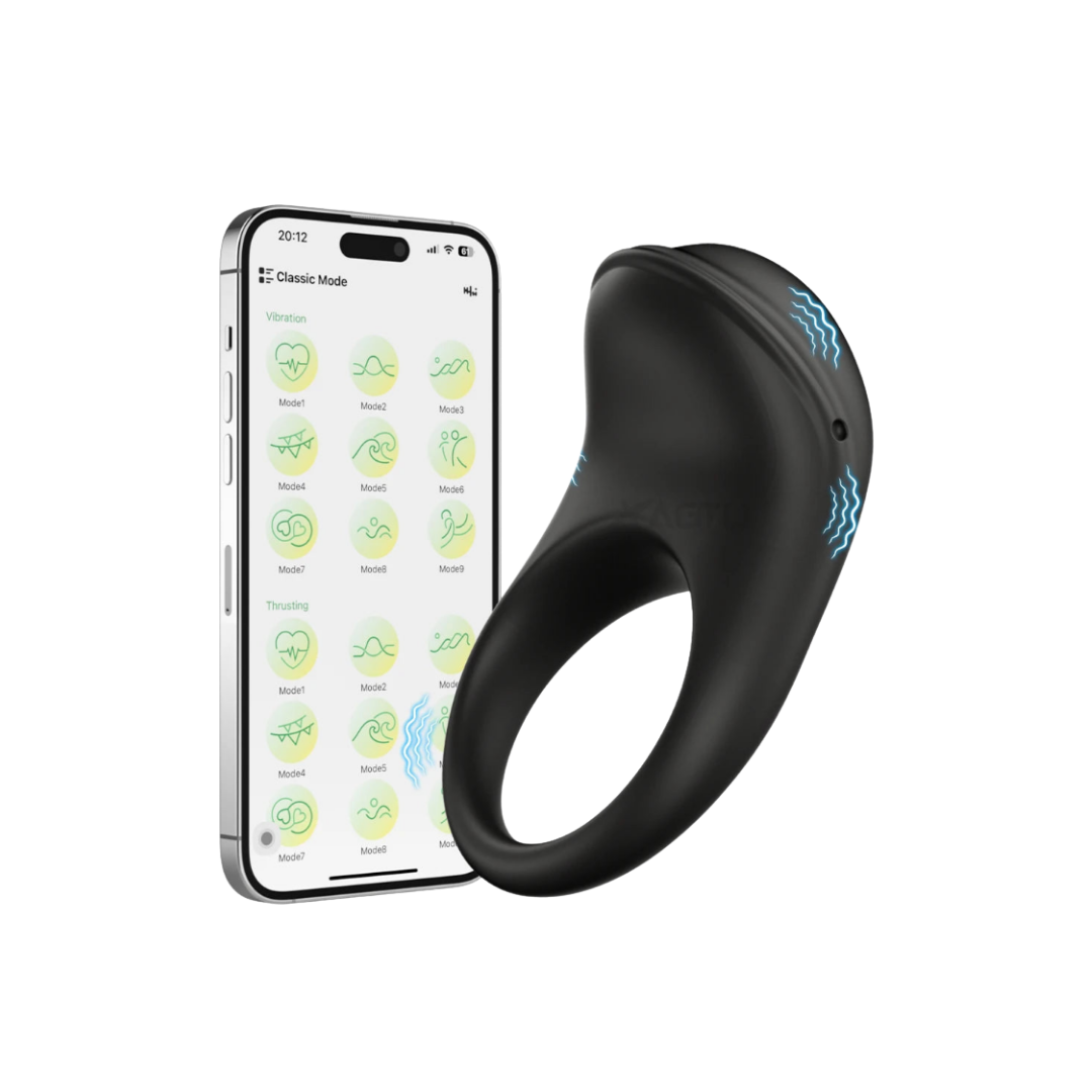 Anillo Vibrador para Hombre Xbonp con APP