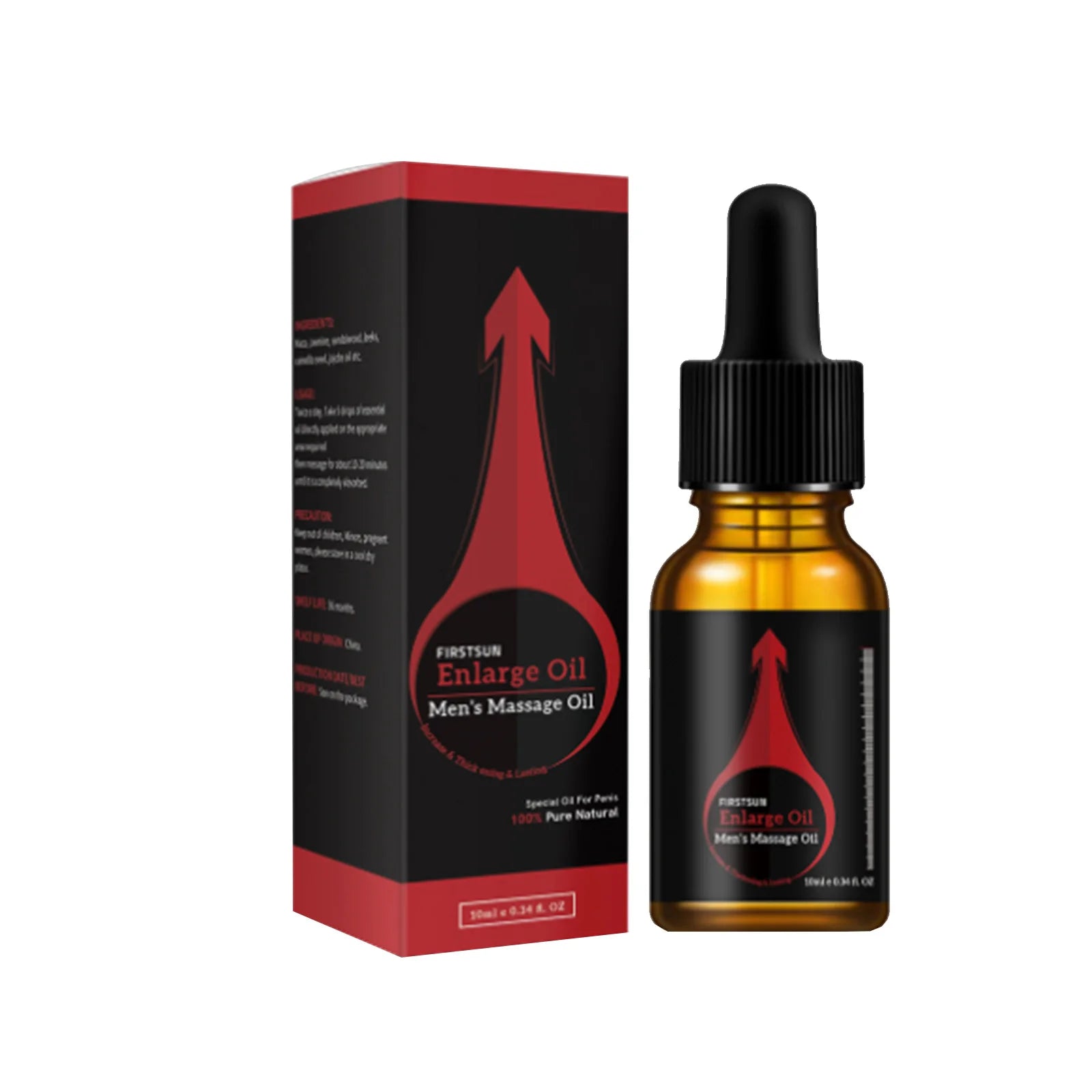 Aceite Masculino PAQIN Base Agua