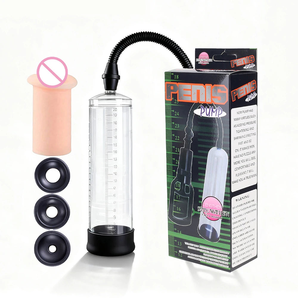 Bomba de Vacío Masculina Manual SM001